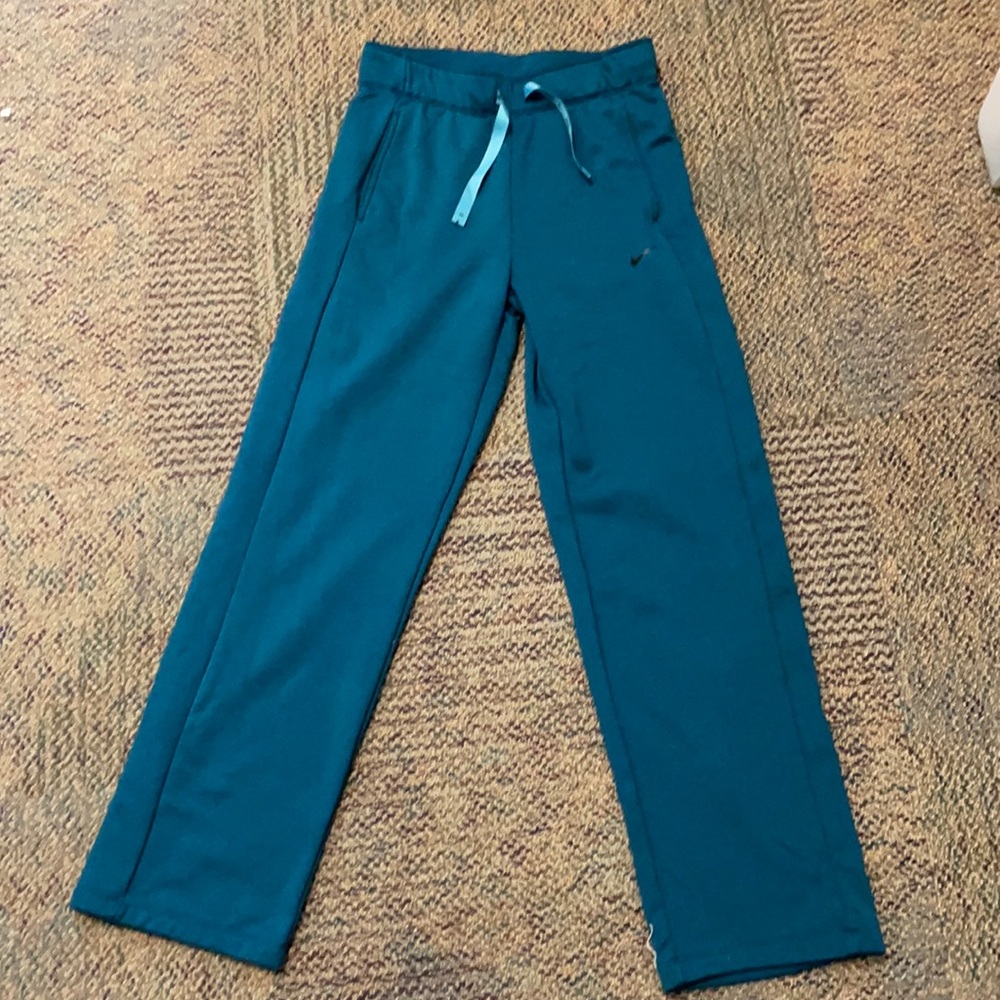 Teal Nike sweatpants